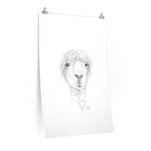 MARLEY Llama- Art Paper Print