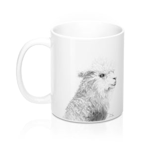 Personalized Llama Mugs - LAUREN