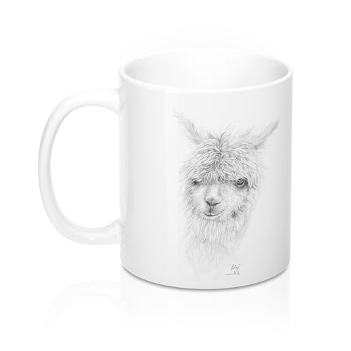 Personalized Llama Name Mug - LILY