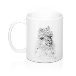 Personalized Llama Mug - HILARY