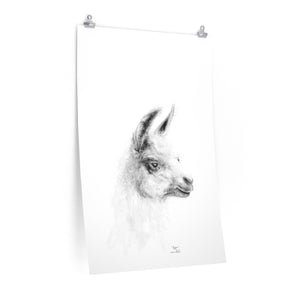 PEPPER Llama- Art Paper Print