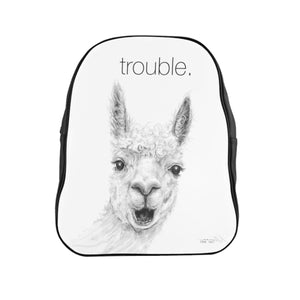 TROUBLE Evie Bag- llama Backpack