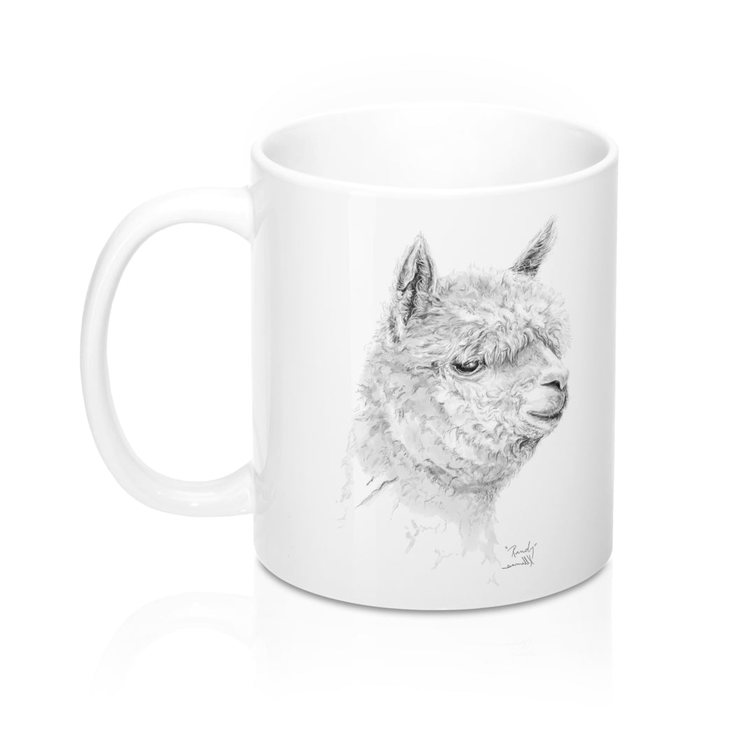 Personalized Llama Mug - RANDY