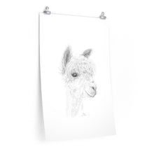 ANNE Llama- Art Paper Print