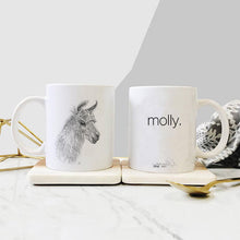 Llama Name Mugs - MOLLY